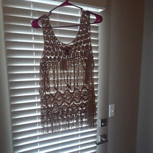 Say What? Sleeveless Top Size L New!